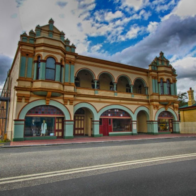 The Gaiety Theatre, Main Street, Zeehan, Tasmania