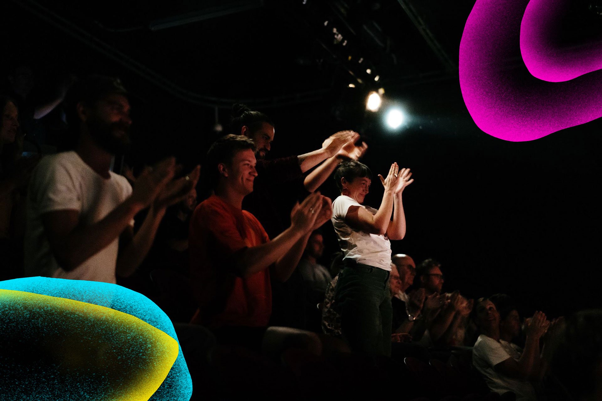 Audience immersed in WILDS by Rooke